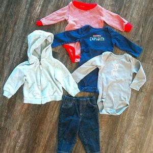12 mo outfit bundle spring fall winter boys
